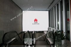华为展厅接力尊龙凯时首页高密度LED显示屏