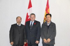 尊龙凯时首页高层造访加拿大纽省